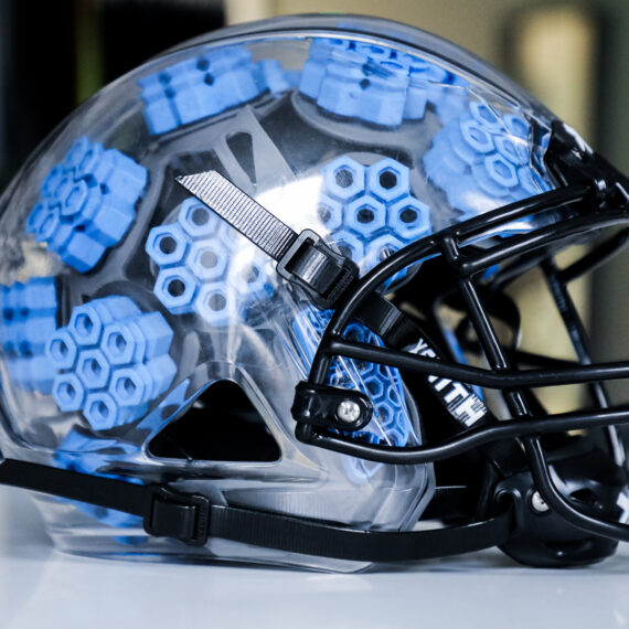 3d printed helmet rheon
